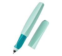 Pelikan Twist Neo Mint Rollerball Pen, blue ink, ergonomic, inc 2 x rollerball cartridges