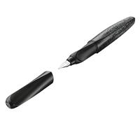 Pelikan Twist® Structure Fountain Pen for Right and Left-Handed Users, Black, Nib M, Folding Box
