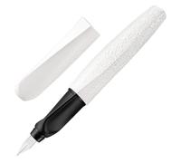Pelikan Twist® Structure Fountain Pen for Right and Left-Handed Users, White, Nib M, Folding Box