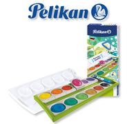 Pelikan Watercolor Set K12® White 12 Colors Ink Box Paint Box