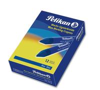 Pelikan Wax Marking Chalk 772/12, Plastic, Blue, 12 Stück (1er Pack) Smooth surf