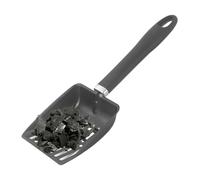 Pelle De Poêle À Bois Pour Cendres - Acier Inoxydable + PP 32.5 x 10.7 cm | Creuse À Tamiser Leather, Easy Nettoyage, Résistant À La Chaleur, Outil De Foyer | Poêle Et Cheminée