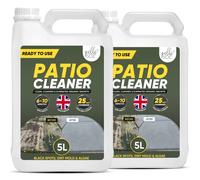Pelle & Sol 2 x 5L Outdoor Patio Cleaner & Moss Remover for Garden & Path Surfaces in White Pelle & Sol White