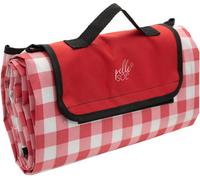 Pelle & Sol 200X140Cm Waterproof Picnic Blanket - Large Foldable Outdoor Mat For Garden And Camping - Red