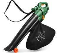 Pelle & Sol 3300W Corded Leaf Blower & Vacuum 3-in-1 Garden Mulcher Hoover in Black Pelle & Sol Black
