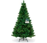 Pelle & Sol 6ft Artificial Christmas Tree with 550 Tips Indoor Outdoor Decorations in Green | Size: 4ft Pelle & Sol Green 4ft