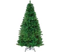Pelle & Sol 7ft Green Xmas Tree - 800 Tips - Realistic Artificial Christmas Tree with 0.07mm/0.1mm Thick Branches - Perfect Holiday Decoration for Indoor & Outdoor Use