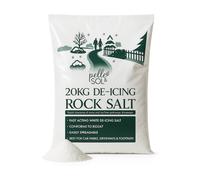 Pelle & Sol Deicing Salt Fast Acting for Melting Snow & Ice on Driveways 20kg in White Pelle & Sol White