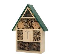 Pelle & Sol Eco-Friendly Bee House | Bug Hotel for Bees, Butterfly, Insect | Kid Friendly Weather Resistant Hanging Bee Hotel Bamboo Nesting Habitat |