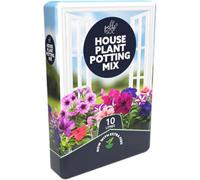 Pelle & Sol Houseplant Potting Compost Mix -10L, Brown - Enriched With Seramis Granules - Indoor Plant & Succulent Soil