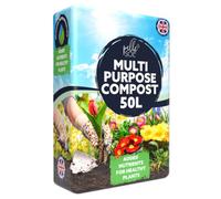 Pelle & Sol Multi Purpose Compost - 50L, Potting Soil For Indoor & Outdoor Plants - Nutrient-Rich All Purpose Fertiliser Mix