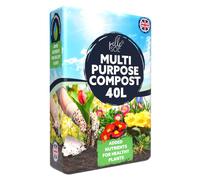 Pelle & Sol Multi Purpose Compost Outdoor Indoor Plants & Soil All Purpose 40L in Black Pelle & Sol Black