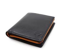 PELLE TORO Handmade Portrait Men's Wallet, Compact RFID Blocking Napa Leather Wallet with 2 Note Compartments, Coin Pocket, 13 Slots and ID Window, in Wooden Mens Gift Box