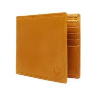 PELLE TORO Minimalist Slim Mens Wallet, Handmade Real Leather Card Wallet with RFID Blocking, 10 Card Holder Slots & Note Section, Tan