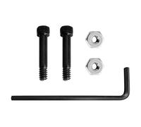Pellet Grill Auger Motor Shaft Nut & Bolt Kit Fit for Traeger, Pit Boss, Z-Grills, Rec Tec, Camp Chef AC Pellet Grill, Auger Motor Shear Pin for Wood Pellet Smoker Grills, Replace 74072 74073-2 Pack