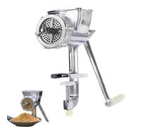 Pellet Machine for Animal Food Production, Stainless Steel Maker with Multiple Die Sizes for Homemade Pellets