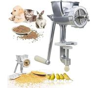 Pellet Maker for Animal Food - Stainless Steel, Multiple Pellet Plate Options for Homemade Feed for Birds, Fish, Rabbits, Chickens, Cats, and Dogs