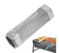 Pellet Pipe - 15-20cm Stainless Steel for All Grills | Electric Gas Charcoal Hot Cold Smoker | Barbecue Pipe for Smokers Wood Pellets