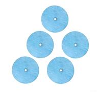 Pellet Pipe Seal, 5 Pack 80mm, Inspection Opening Gasket for Stove Chimney, High Temperature Refractory Fiber, Leak Prevention for Heating Maintenance