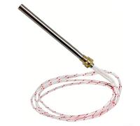 Pellet Stove Igniter Rod, 220V Biomass Boiler Heating Element, Stainless Steel 10mm Diameter with 3/8 Inch Thread for Pellet Furnace(10 * 140mm)