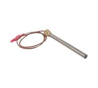 Pellet Stove Ignition Rod 250W 230V Stainless Steel Heating Element for Rika Memo for visio for rio - 10mm x 150mm 3/8 Inch Thread 500mm Cable Heavy Duty Replacement Part