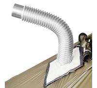 Pellet stove pipe, folding chimney can not be extended, but can be bent into C. 90 degree stove pipe stainless steel smoke exhaust pipe - pipe pipe