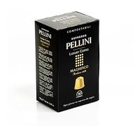 Pellini Caffè Espresso Luxury Coffee Magnifico, Coffee Capsules Compatible with Nespresso, Compostable and Self-protected, 1 Box of 30 Capsules