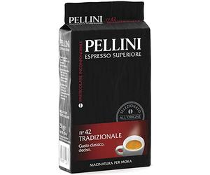 Pellini No.42 Tradizionale Italian Espresso Ground Coffee 250g / 8.80oz Pack