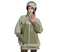 PELLIOT Hard Shell Jacket Green L Unisex Camping Travel Waterproof Durable