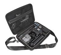 PellKing Large Carrying Surface-Waterproof Case for GoPro 12,11,10,9 Camera,Hard Shell Bag with EVA Liner Compatible for GoPro Hero 10,with Fully Customizable Interior Carry Handle and Carabiner Loop