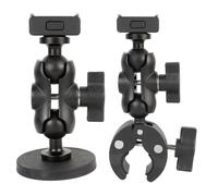 PellKing Motorcycle Handlebar Mount Car Mangetic Accessories Kit for Osmo Action 5 Pro,66mm Magnetic Mount with 360 Degree Rotation,Ball Head Clamp Handlebar Clamp