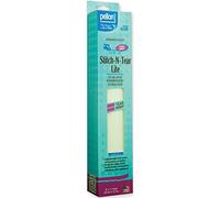 Pellon 12 x 11 yd Stitch-n-Tear Lite Tear Away Embroidery Stabilizer, White