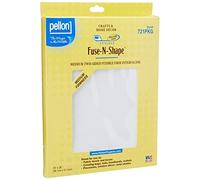 Pellon Polyester Fuse-N-Shape Medium weight Fusible Interfacing-White 15-Inch x 36-Inch