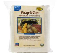 Pellon Wrap-N-Zap 100% Natural Cotton Batting-45"X36" WZ-45