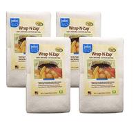 Pellon Wrap-N-Zap Cotton Quilt Batting, 45 by 36-Inch, Natural, 4 Pack