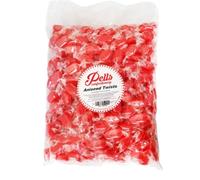 Pells Aniseed Twists | 3kg Bulk Bag | Individually Wrapped Hard Boiled Sweets | Traditional Confectionery