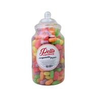 Pells Jargonelle Pear Drops | 2.75kg Bulk Jar | Assorted Fruit Flavoured Hard Candy | Classic Pear Shaped Sweets
