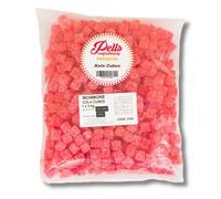 Pells Premium Unwrapped Kola Cubes | 3kg Bulk Bag | Classic Cola Flavoured Hard Boiled Sweets