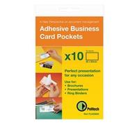 Pelltech Business Card Holder Side Opening 60x95mm (10 Pack)