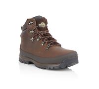 Pelly Men's Leather Waterproof Walking Boots Northwest Territory Brown 8