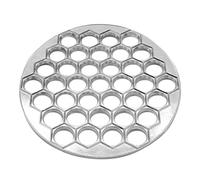 Pelmeni Mold,Dumpling Form,37 Holes Aluminum Alloy Dumpling Mold, Kitchen Russian Dumpling Press,Dumpling Mould Tools Dumplings Maker Ravioli Aluminum Pelmeni Dumplings Kitchen DIY Tools Make