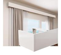 Pelmet Box for Wall/Ceiling Mount Sk No-Track Solut with Fixing Brackets Perfect for Living Room at Valance Decor