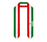 PELNYC Somaliland Flag Graduation Shawls Sash Stole International Study Cheers Adult Unisex