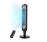PELONIS 36-Inch Tower Fan for Bedroom - Oscillating Tower Fan with Remote Control - Indoor Quiet Fan with 3 Speeds, 4 Modes and 15-Hour Timer - ETL Certified