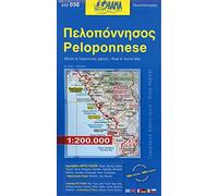 Peloponnese 56 orama (Road - Tourist map)
