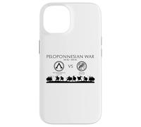 Peloponnesian War Ancient Greece Athens and Sparta Case for iPhone 14