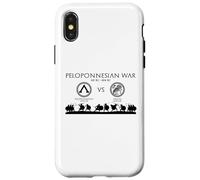 Peloponnesian War Ancient Greece Athens and Sparta Case for iPhone X/XS