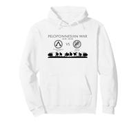 Peloponnesian War Ancient Greece Athens and Sparta Pullover Hoodie