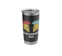 Peloponnesian War Ancient Greece Athens vs Sparta Stainless Steel Insulated Tumbler