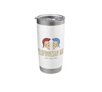 Peloponnesian War Ancient Greek History Sparta vs Athens Stainless Steel Insulated Tumbler
